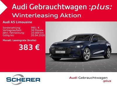 Gebraucht Audi A5 Ambiente 204 PS (150 kW) 2025 Firmamentblau metallic (metallic) Limousine