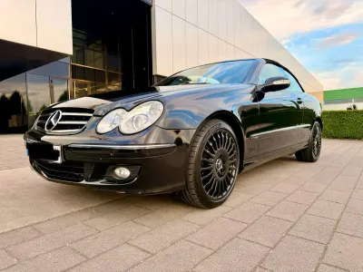 Gebraucht Mercedes CLK280 Avantgarde 231 PS (169 kW) 2007 Schwarz Cabrio