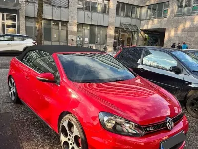 Gebraucht VW Golf Cabriolet GTI 211 PS (155 kW) 2013 Rot Cabrio