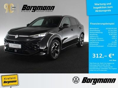 Gebraucht VW T-Roc R-line 150 PS (110 kW) 2026 Schwarz / grenadillschwarz SUV
