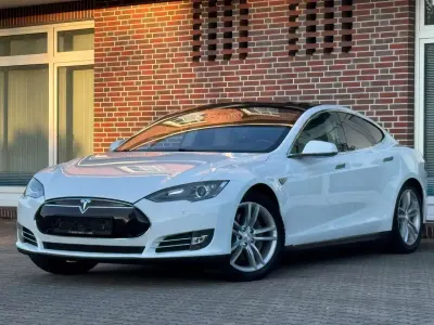 Brugt Tesla Model S 225 kW (306 HK) 2014 Sort Hatchback