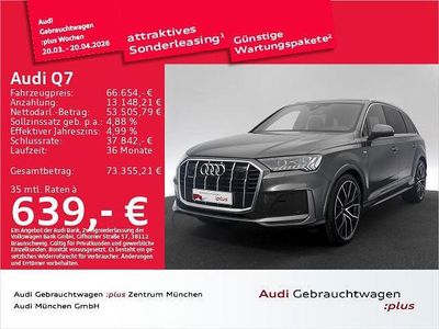 Gebraucht Audi Q7 S-Line 286 PS (210 kW) 2023 Daytonagrau perleffekt SUV