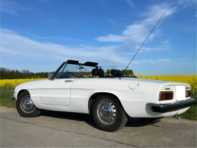 Gebraucht Alfa Romeo GT Junior 89 PS (65 kW) 1971 Weiß Cabrio