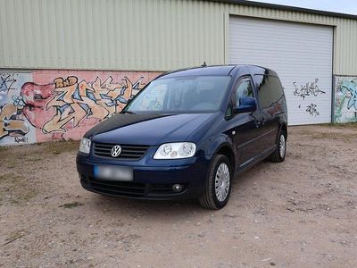 Occasion VW Caddy Maxi 105 PK (77 kW) 2008 Blauw MPV