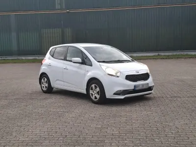 Gebraucht Kia Venga 90 PS (66 kW) 2018 Weiß Kleinwagen