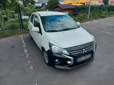 Gebraucht Mitsubishi Space Star 71 PS (52 kW) 2020 Weiß Kleinwagen