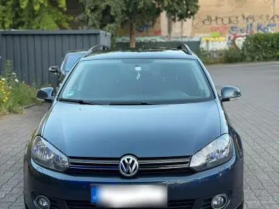 Gebraucht VW Golf VI 105 PS (77 kW) 2010 Blau Kombi