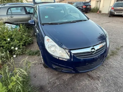 Gebraucht Opel Corsa 60 PS (44 kW) 2008 Blau Kleinwagen
