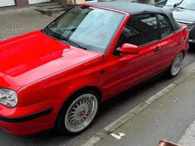 Gebraucht VW Golf Cabriolet 75 PS (55 kW) 1999 Rot Cabrio