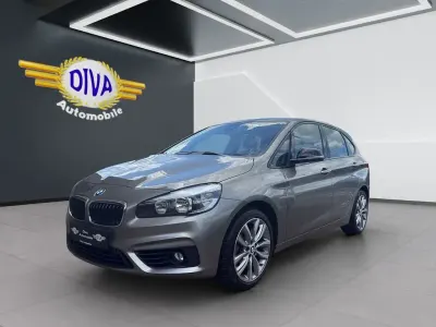Gebraucht BMW 225 Active Tourer Sport Line 231 PS (169 kW) 2015 Silber Van / Kleinbus