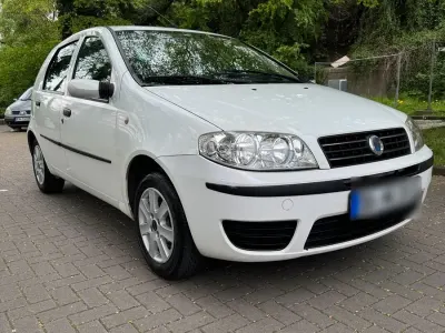 Gebraucht Fiat Punto 101 PS (74 kW) 2003 Weiß Kleinwagen