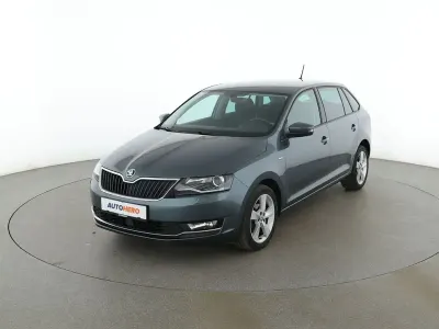 Gebraucht Skoda Rapid Clever 95 PS (69 kW) 2018 Grau Kleinwagen