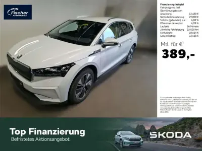 Occasion Skoda Enyaq iV Clever 210 kW (286 ch) 2025 Blanc SUV