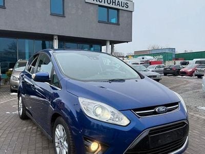 Blau Gebraucht 2014 Ford C-MAX Titanium Van / Kleinbus | 4.890 € (Guter Preis)