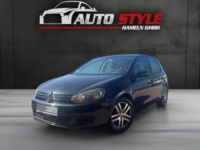 Gebraucht VW Golf VI Comfortline 80 PS (58 kW) 2009 Schwarz Kleinwagen