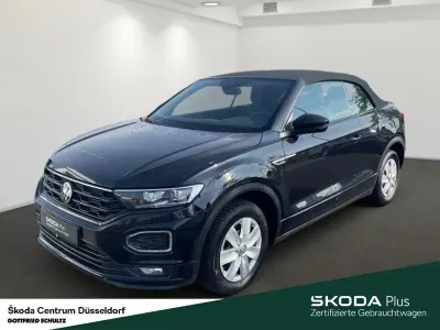 Gebraucht VW T-Roc Cabriolet R-line 150 PS (110 kW) 2020 Schwarz Cabrio