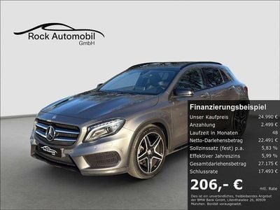 Usata Mercedes GLA180 AMG line 122 CV (89 kW) 2017 Grigio SUV