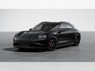 Schwarz (tiefschwarzmetallic) Gebraucht 2024 Porsche Taycan Sport Turismo Kombi | 93.900 € (Fairer Preis)