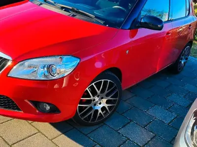 Gebraucht Skoda Fabia RS 2010 Rot Kleinwagen
