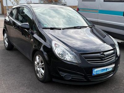 Gebraucht Opel Corsa 80 PS (58 kW) 2008 Schwarz Kleinwagen