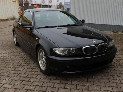 Gebraucht BMW 320 Cabriolet Sport Line 170 PS (125 kW) 2006 Schwarz Cabrio