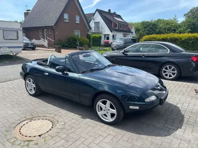 Gebraucht Mazda MX5 131 PS (96 kW) 1995 Grün Cabrio