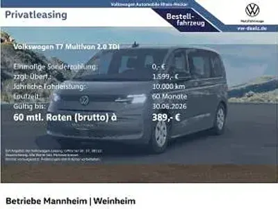 Ny VW Multivan 150 HK (110 kW) 2025 Grå MPV