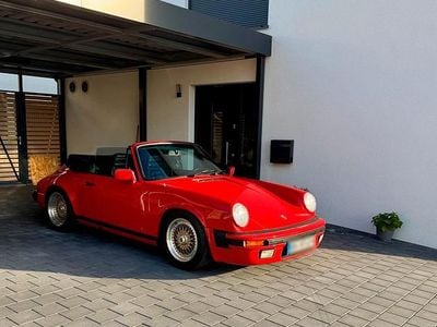 Gebraucht Porsche 911 Carrera Cabriolet 250 PS (183 kW) 1984 Rot Cabrio