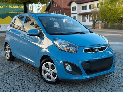 Usata Kia Picanto 69 CV (50 kW) 2012 Blu Utilitaria