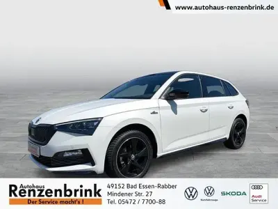 Gebraucht Skoda Scala Monte Carlo 110 PS (80 kW) 2023 Weiß Kleinwagen