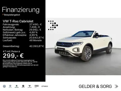 Usata VW T-Roc Cabriolet 150 CV (110 kW) 2026 Bianco Cabrio