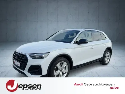 Gebraucht Audi Q5 Advanced Plus 163 PS (119 kW) 2023 Gletscherweiß metallic SUV
