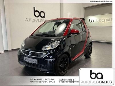 Gebraucht Smart ForTwo Cabrio Passion 84 PS (61 kW) 2014 Schwarzrot Cabrio