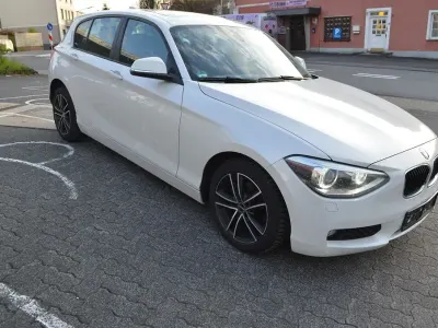 Usata BMW 116 Sport Line 136 CV (100 kW) 2013 Bianco Utilitaria