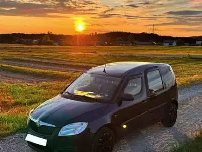 Gebraucht Skoda Roomster 69 PS (50 kW) 2009 Blau Van / Kleinbus