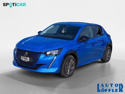Gebraucht Peugeot e-208 Allure 100 kW (136 PS) 2022 Blau Kleinwagen