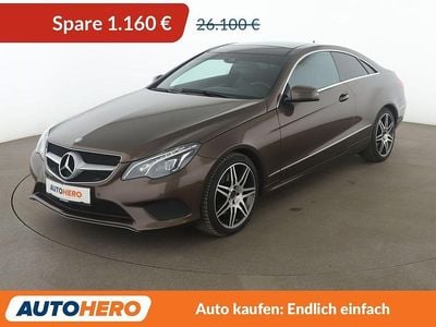Gebraucht Mercedes E350 258 PS (189 kW) 2017 Braun Coupé