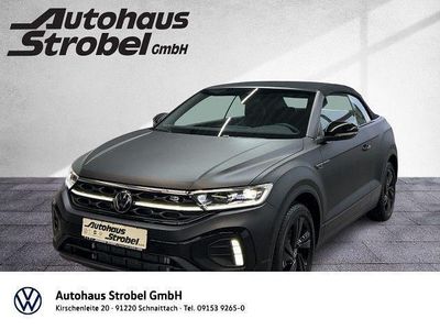 Gebraucht VW T-Roc Cabriolet Edition 150 PS (110 kW) 2025 Deep black matt / schwarz Cabrio