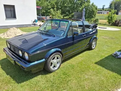 Gebraucht VW Golf Cabriolet Classicline 98 PS (72 kW) 1992 Grün Cabrio