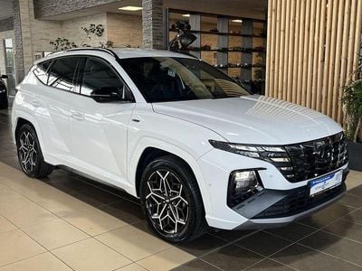 Weiß polar white / sol Gebraucht 2022 Hyundai Tucson N Line SUV | 25.000 € (Guter Preis)
