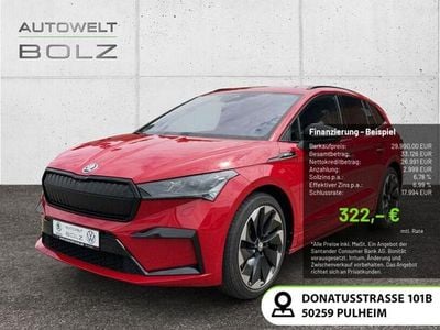 Gebraucht Skoda Enyaq iV SportLine 131 kW (179 PS) 2023 Rot SUV