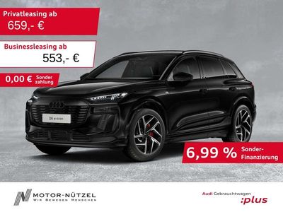 Gebraucht Audi Q6 e-tron S-Line 284 kW (387 PS) 2025 Mythosschwarz metallic SUV
