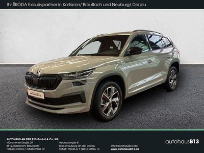 Gebraucht Skoda Kodiaq SportLine 150 PS (110 kW) 2022 Stahlgrau SUV