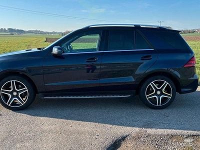 Usata Mercedes GLE350 258 CV (189 kW) 2016 Blu SUV