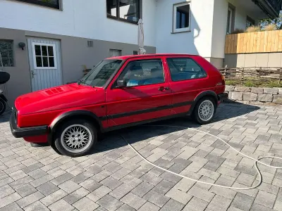 Gebraucht VW Golf II 55 PS (40 kW) 1988 Rot Kleinwagen