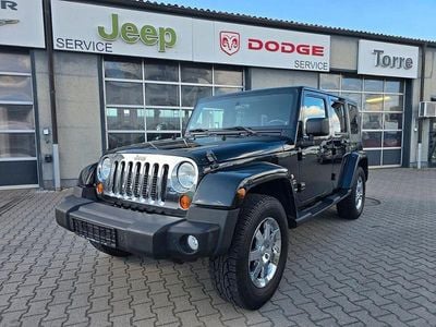 Occasion Jeep Wrangler Unlimited Sahara 177 PK (130 kW) 2010 Zwart SUV