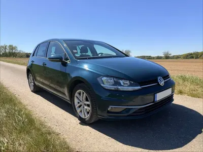 Second-hand VW Golf VII Comfortline 150 CP (110 kW) 2017 Verde Hatchback