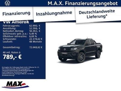 Neu VW Amarok Dark Label 241 PS (177 kW) 2026 Schwarz Pickup