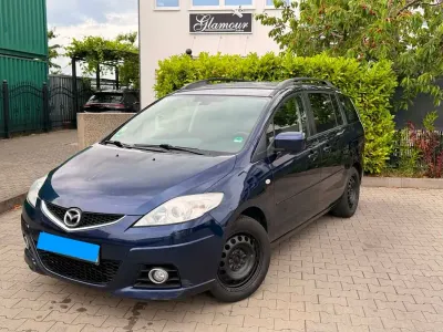 Gebraucht Mazda 5 Exclusive 143 PS (105 kW) 2010 Blau Van / Kleinbus