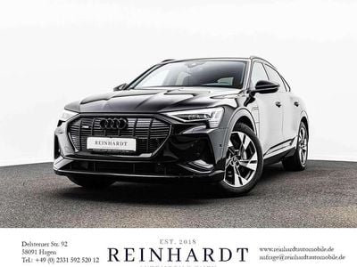 Gebraucht Audi e-tron Sportback S-Line 230 kW (313 PS) 2022 Mythosschwarz metallic SUV